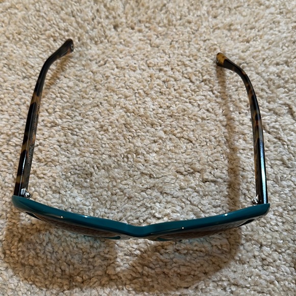 NWT Lindsay Coach Sunglasses in Turquoise and Turtle Shell - Picture 6 of 8